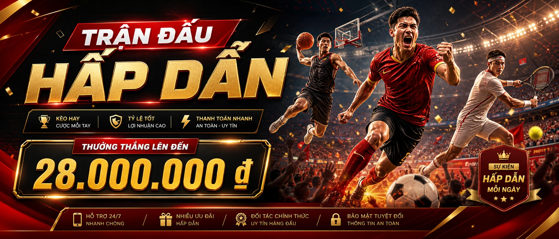 Đá Gà - giao diện trung tâm trên mobile